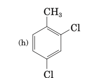 CH3
Cl
(h)
CI
