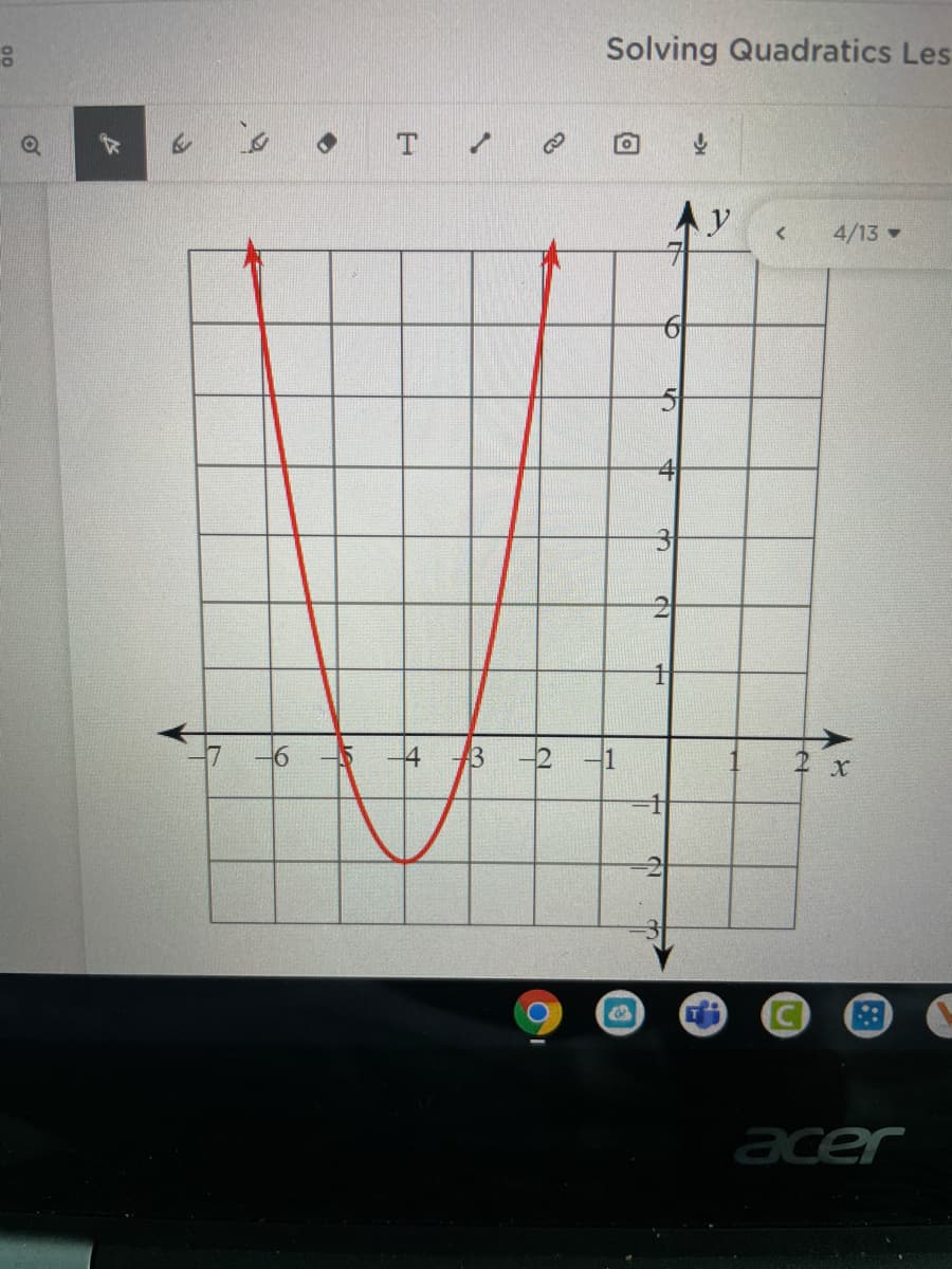 Solving Quadratics Les
4/13
17
1
acer
13
of
