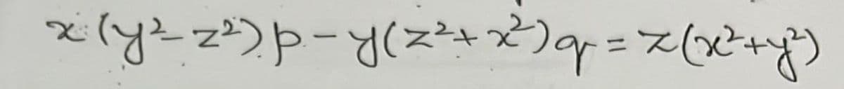 x(y-z)p-(ス)=ス(e+g)
