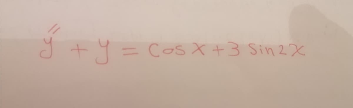 y=
Cos X +3 Sin 2X
