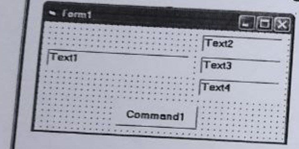 - Form
Text2
Text1
Text3
Text4
Command1
