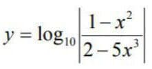 1-x
y = log10
2- 5x
%D
