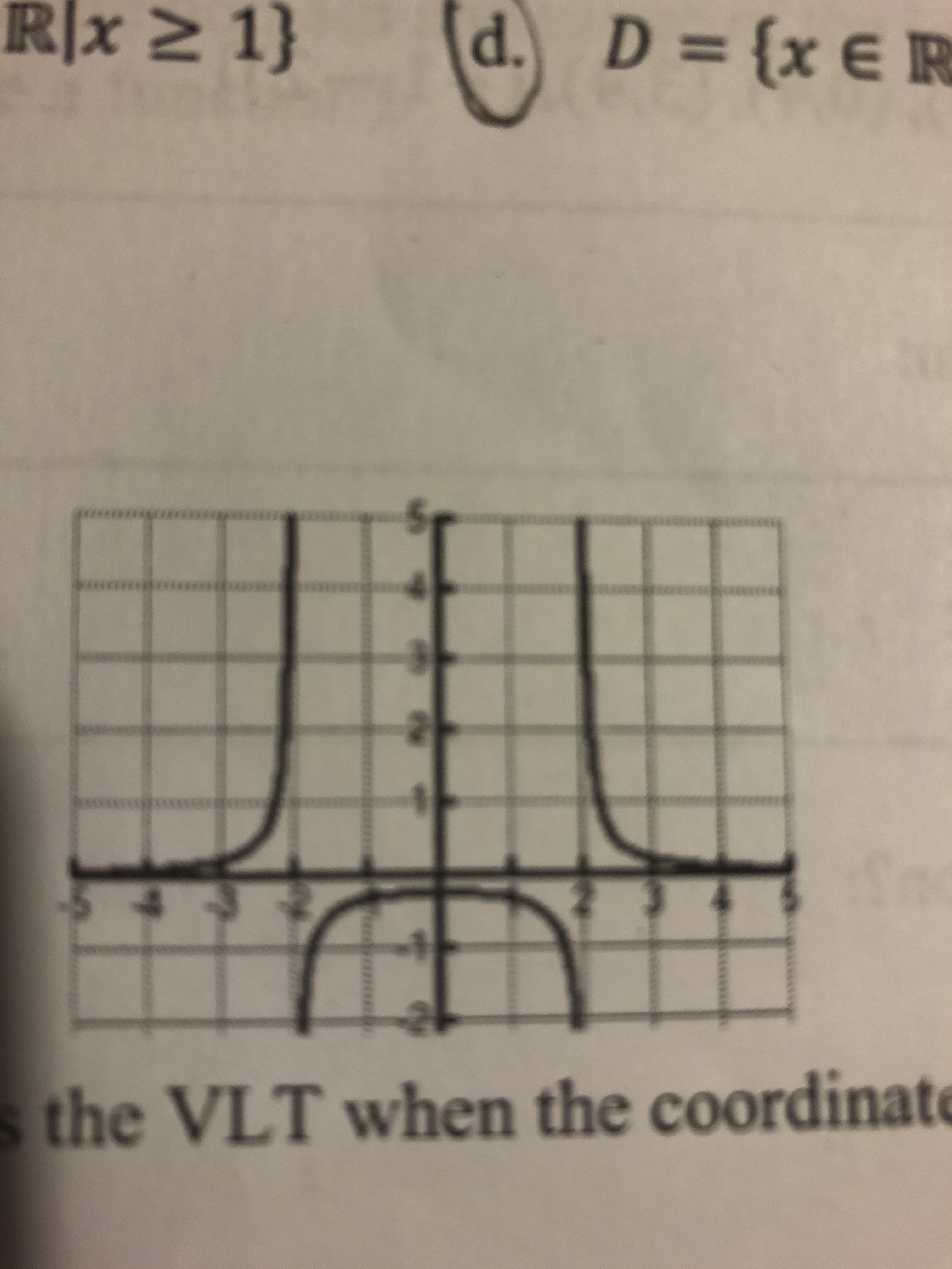 R]x 2 1}
(d. D = {x € R
the VLT when the coordinate
1000 a
