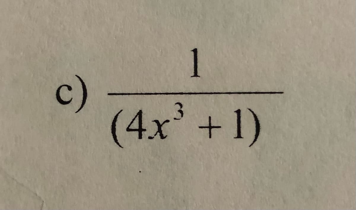 1
c)
(4x' +1)
3.
