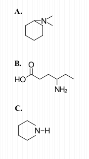 A.
В. О
HO
NH2
С.
N-H
