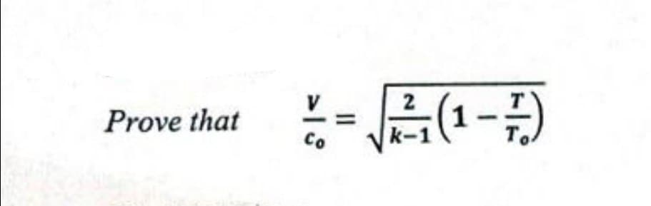 Prove that
Co
=
2
름(1-7)