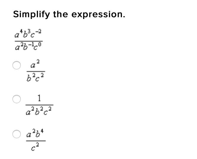 Simplify the expression.
a?
2
1
