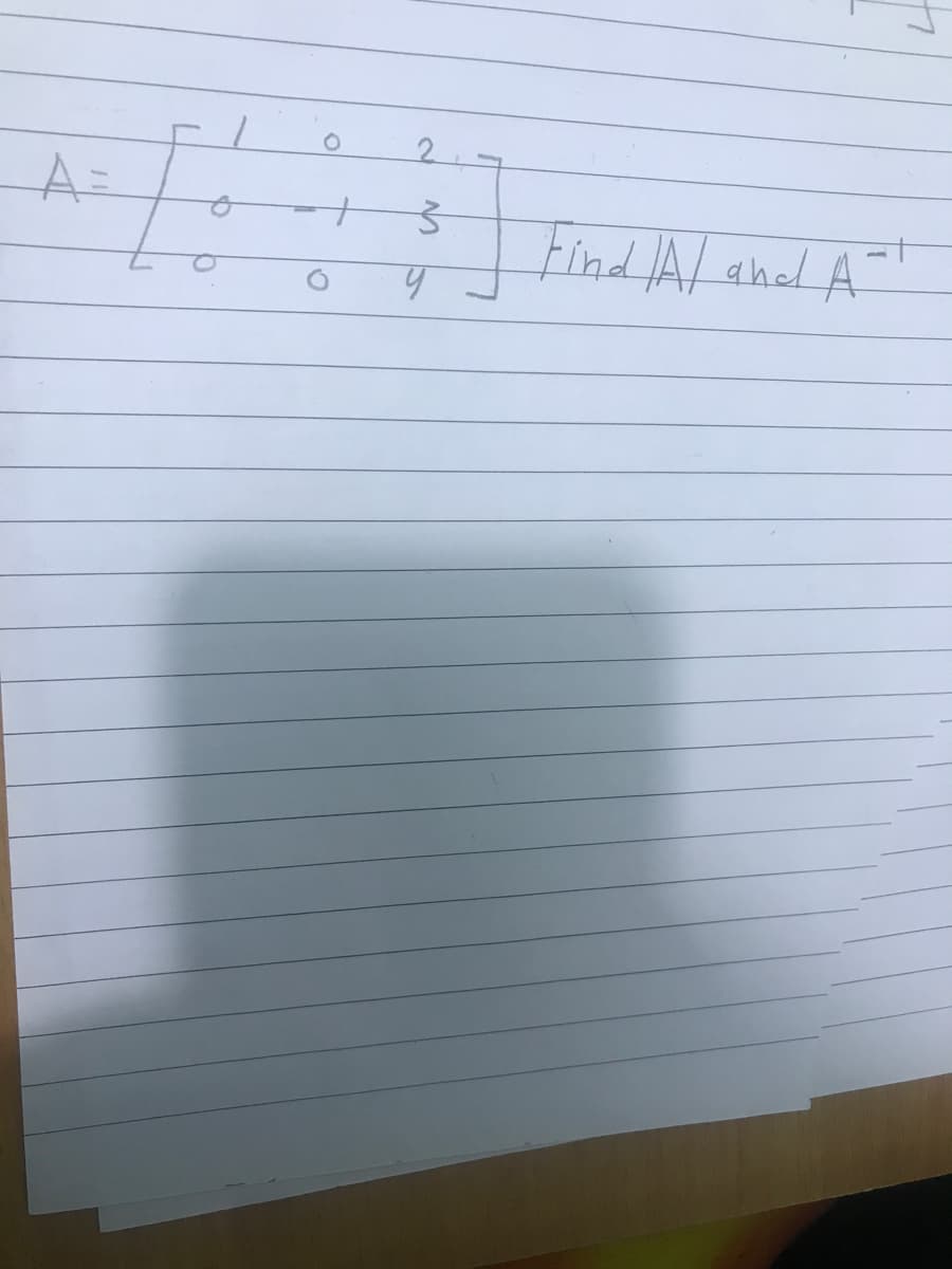 2.
A=
Find A ahd A
