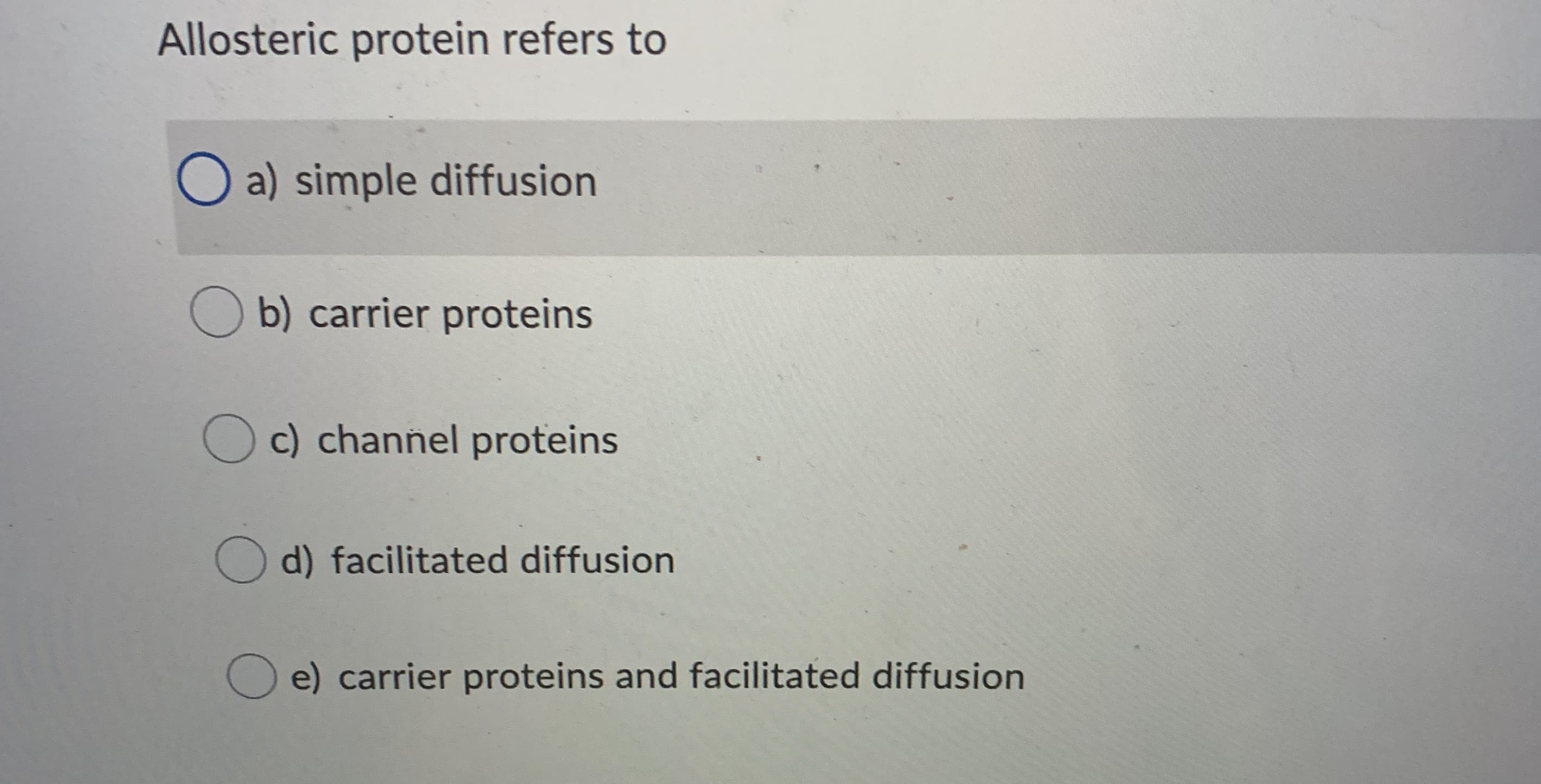 Allosteric protein refers to
