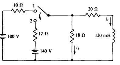 10 N
20 N
100 V
12 N
18 N
120 mH
140 V
