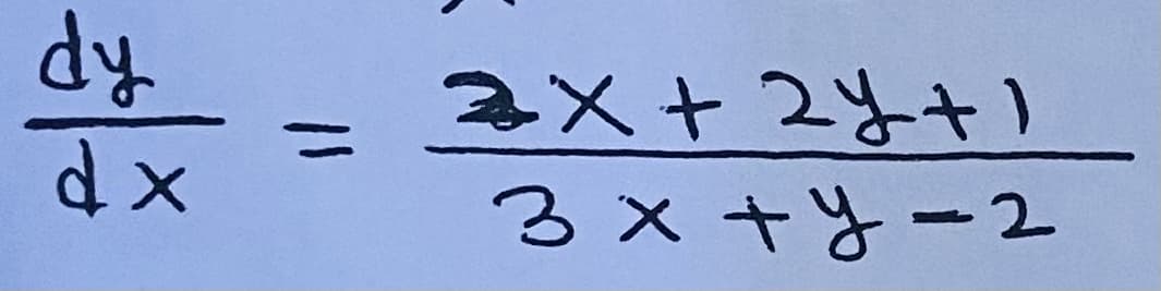 dy
3 x +y-2

