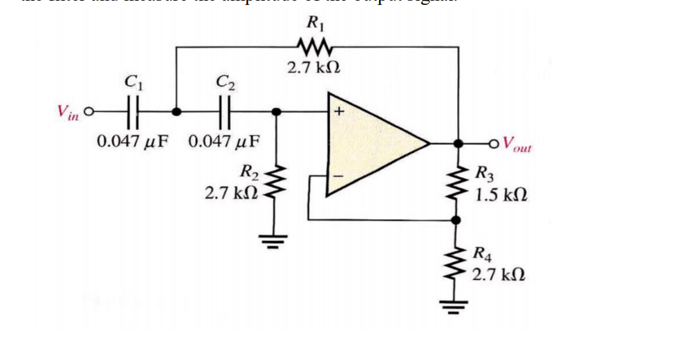 R1
2.7 kN
C2
0.047 µF 0.047 µF
OV out
R2
2.7 kN
R3
1.5 kN
R4
2.7 kN
