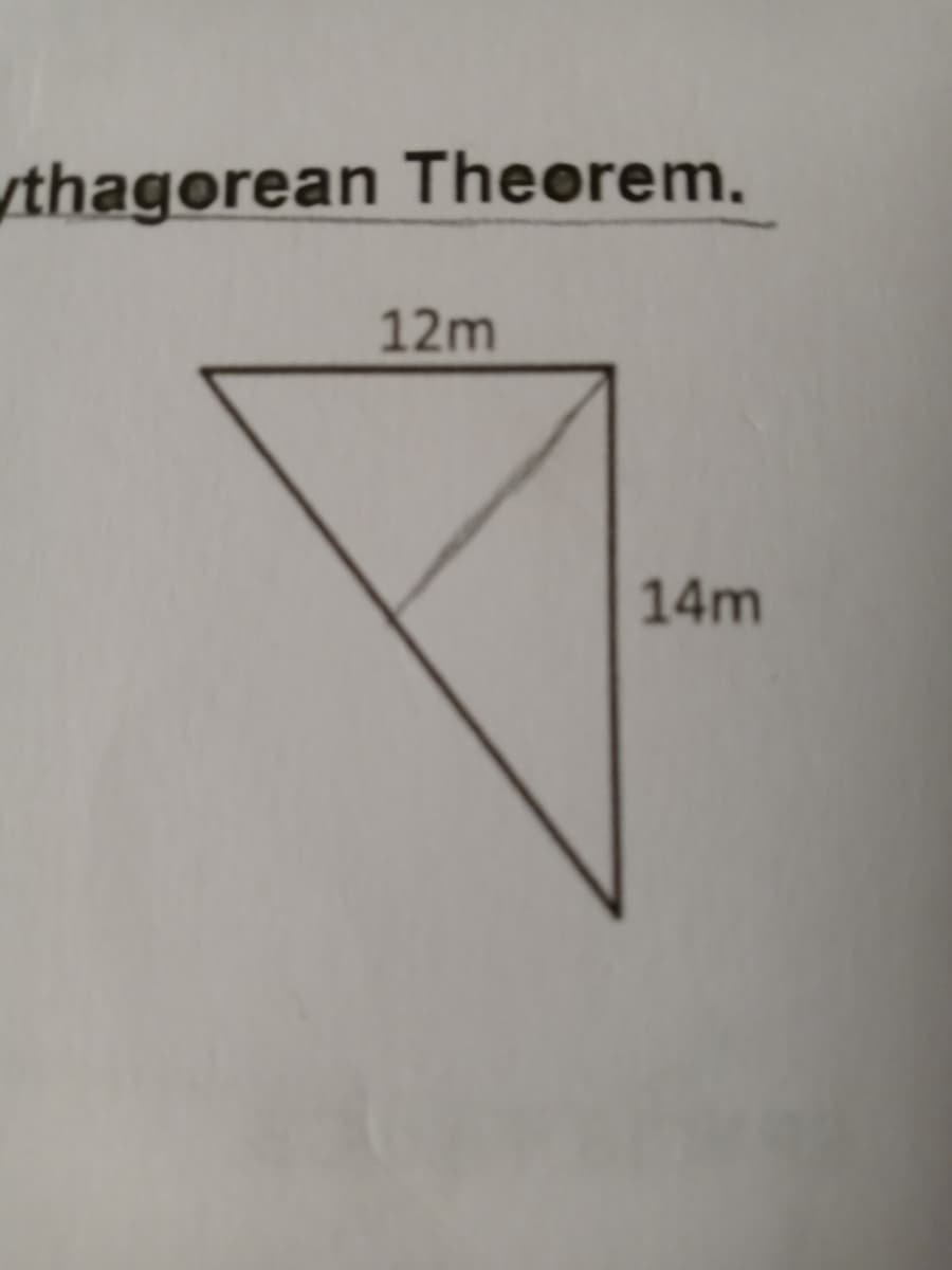ythagorean Theorem.
12m
14m
