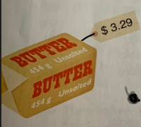 BUTTER
$ 3.29
454g Unsalted
BUTTER
454g Unsalted
