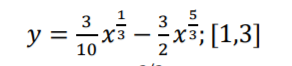 3
3
y =
x3; [1,3]
-X3
10
