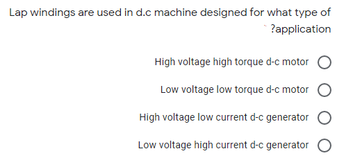 High voltage high torque d-c motor
oW voltago lo w toraue
noto
