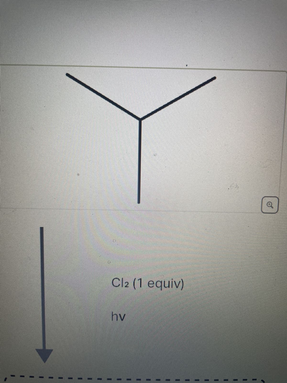 Cl2 (1 equiv)
hv