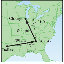 Chicago
21.0°
560 mi
730 mi
Atlanta
Dallas
5.00°
