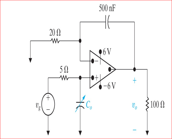 500 nF
20 N
•6V
50
-6V
O, $
100 2
