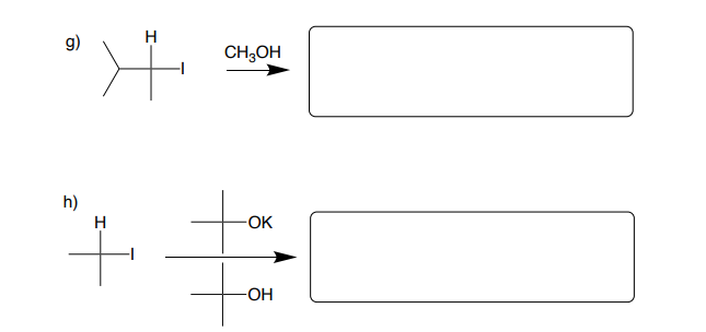 g)
h)
+
I
Н
CH₂OH
-OK
+
-ОН