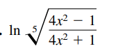 4x² – 1
- In 5
4x2 + 1
