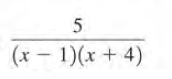 (x – 1)(x + 4)
