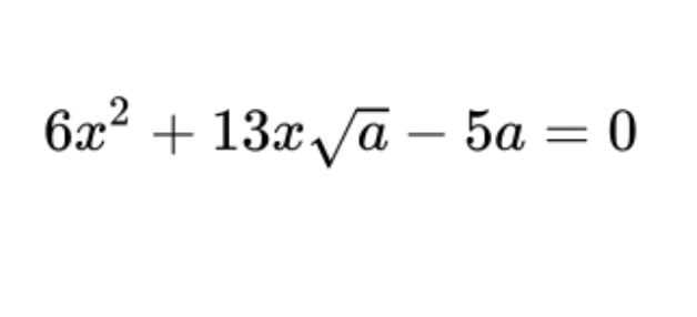 6x²
13г а - 5а — 0
