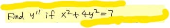 Find yll if xZ+44²=7
