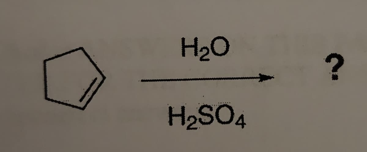 H₂O
H₂SO4
?