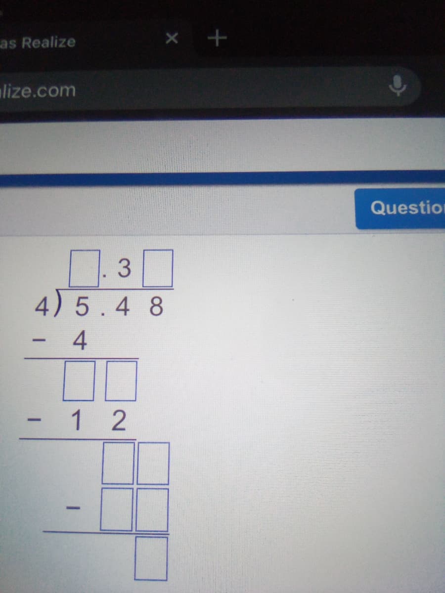 as Realize
alize.com
Question
3.
4) 5.4 8
- 4
1 2
