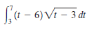 4 -
6) Vt – 3 dt
