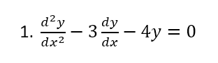 d?y
1.
dx?
dy
3 - 4y = 0
dx
