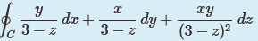 TY
dz
y
3 - z
dy +
(3 – 2)2
dr +
3 - z
