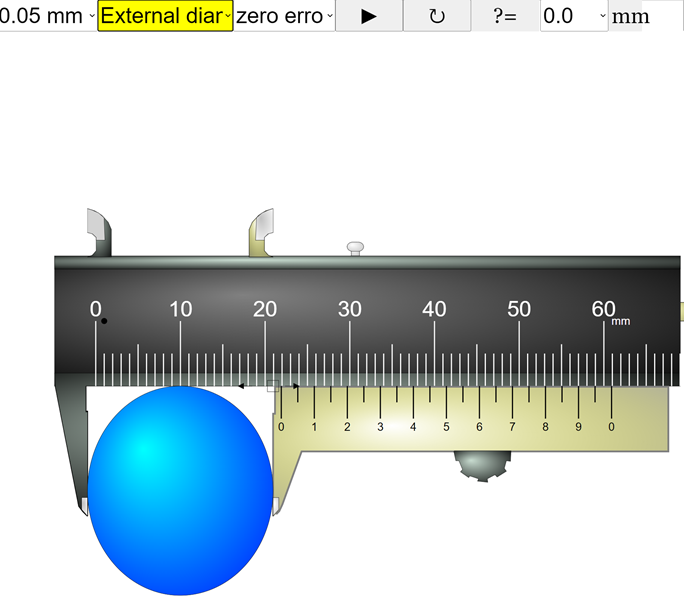 0.05 mm External diar-zero erro
0
10
20
30
1 2 3
с
4
40
?= 0.0
50
mm
60
mm
"T!!!!!