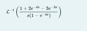 1+ 2e 4s
3e-3s
s(1 – e 45)
