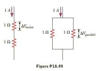 AVseries
1Ω
TAV
1Ω
10
parallel
10
Figure P18.49
