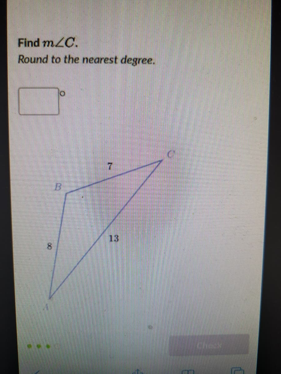 Find mLC.
Round to the nearest degree.
13
