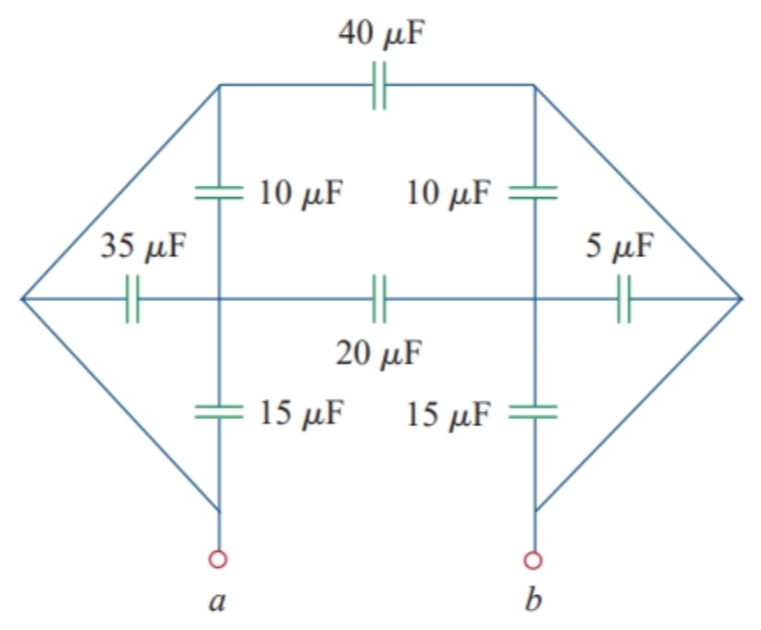 40 μF
10 μF
10 μF
35 μF
5 µF
H
20 μF
15 μF
15 μF
b
α
