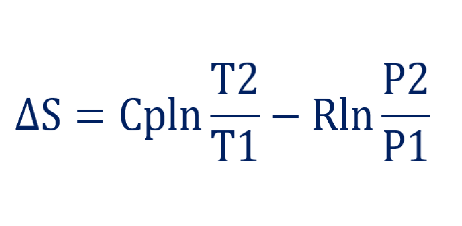 AS =
Cpln
T2
T1
Rln
P2
P1
