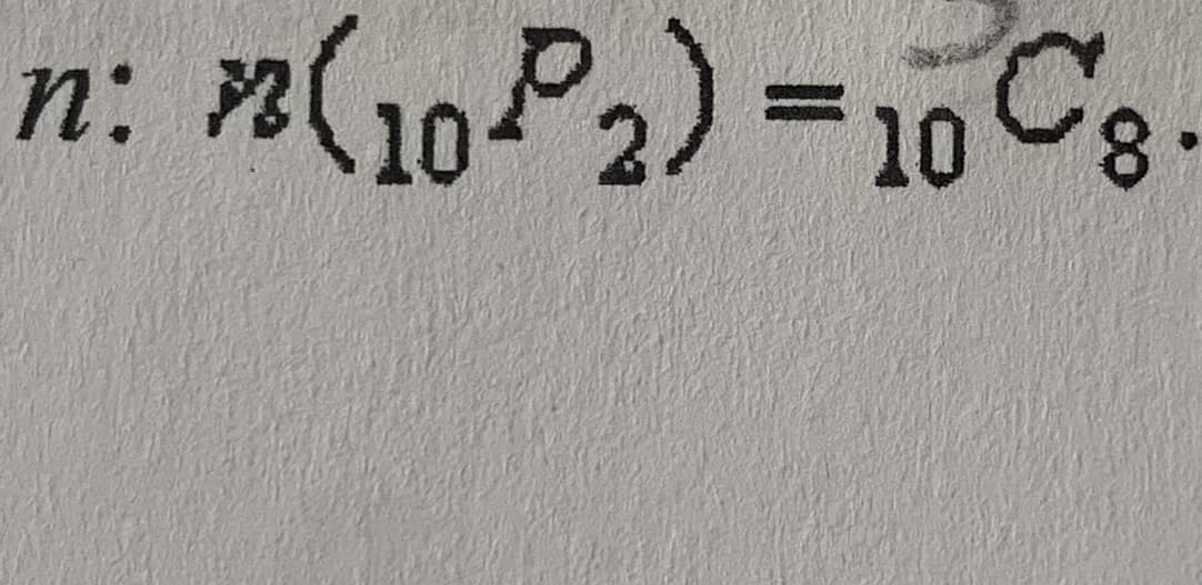 n: n(102) = 10 C8