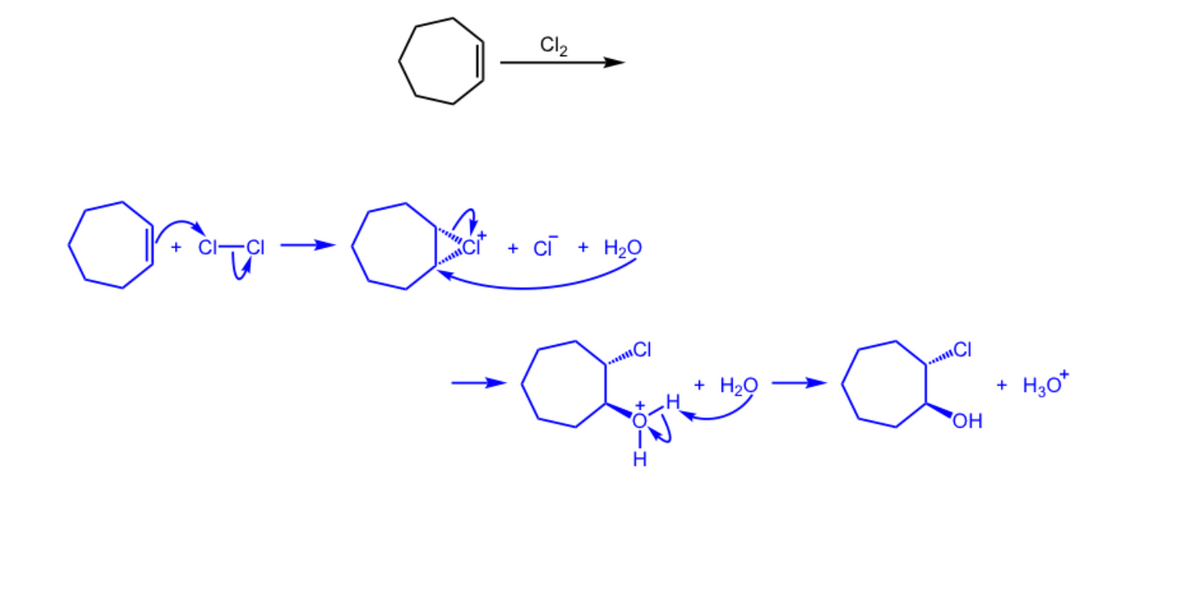 Cl2
cī
+ H20
+
. C/
H20
H,o*
HO,
