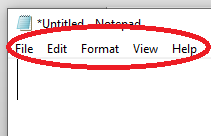 *Untitled letanad
File Edit Format View Help
