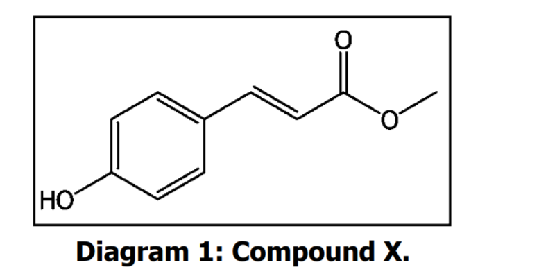 HO
Diagram 1: Compound X.
