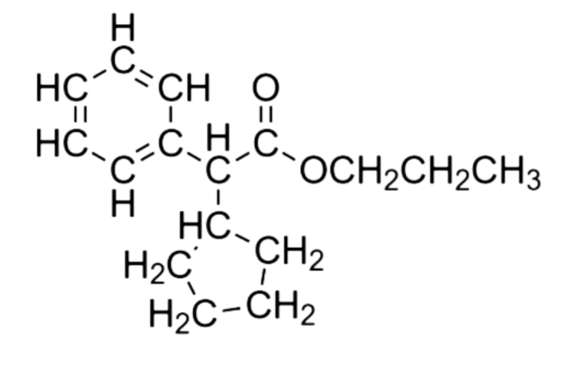 C.
HC CH O
||
HÖ CC-OCH2CH2CH3
HC,
HC,
`CH2
H2C
H2C-CH2
