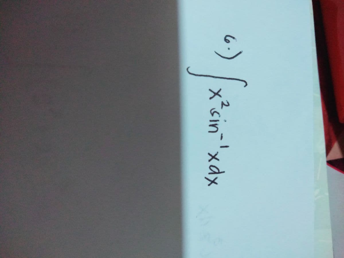 6
a.) [x²
:)
xe sin 'xảy
xdx
२